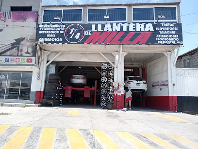 Llantera 1/4 D'Milla en Tecámac