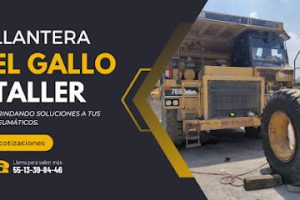 Llantera El Gallo Opichén en La Magdalena Contreras