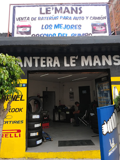 Llantera Le'Mans en Azcapotzalco
