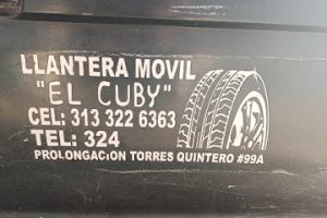 Llantera Mobil Los Cubys en Tecomán