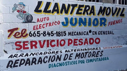 Llantera Móvil Jr ‍ en Tecate