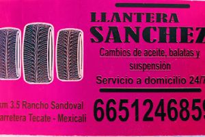 Llantera Sanchez en Tecate