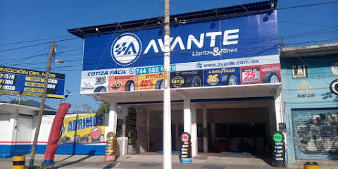 Avante Llantas y Rines Postal en Acapulco de Juárez