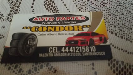 Condor Autopartes y Llantas en Soledad de Graciano Sánchez