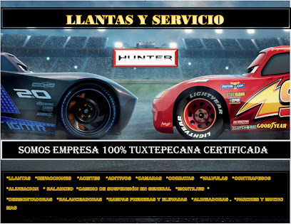 Llantas y Servicio Hunter Tuxtepec en Tuxtepec