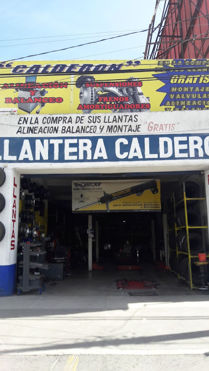 Llantera Calderón en Pachuca de Soto