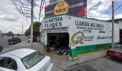 Llantera Flores en Soledad de Graciano Sánchez