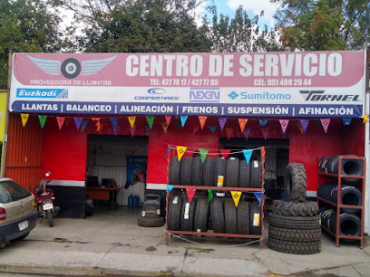 Llantera en Santa Cruz Xoxocotlán