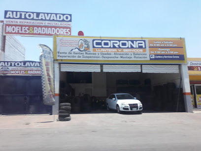 Llantera y Servicios Corona en Culiacán Rosales