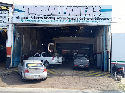 Toscallantas en Boca del Río