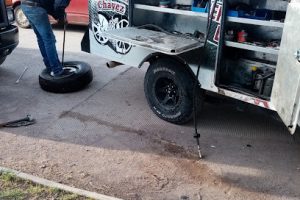 Desponchadora Chávez en Nuevo Casas Grandes