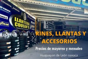 Llantera Cousins Jimenez en Huajuapan de León