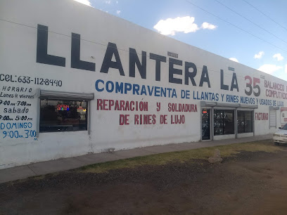 Llantera La 35 (Calle 19) en Agua Prieta