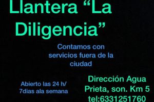 Llantera La Diligencia en Agua Prieta
