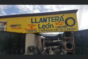 Llantera Leon en Agua Prieta
