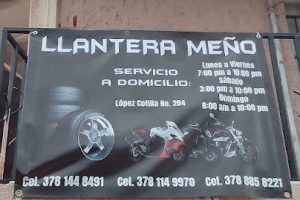 Llantera de Motos Meño en Tepatitlán de Morelos