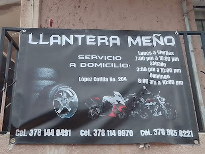 Llantera de Motos Meño en Tepatitlán de Morelos