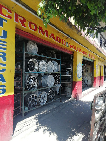 Cromado y Volteado de Rines en Gustavo A. Madero