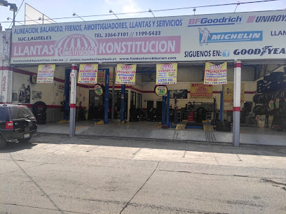 Llantas Konstitucion (Blvd. Del Vigía) en Zapopan