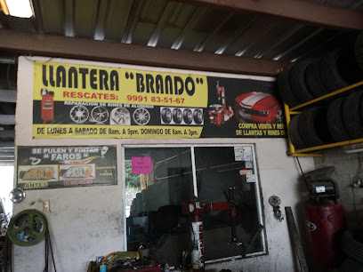 Llantera Brando en Mérida