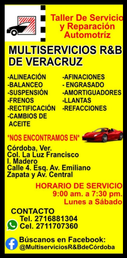 Multiservicios R & B de Veracruz en Córdoba