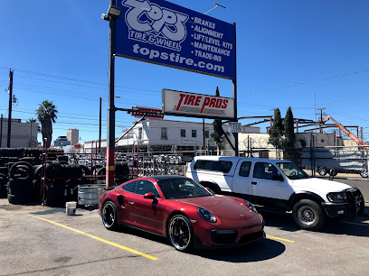 Tops Tire & Wheel (1100 Texas Ave) en El Paso