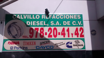 Calvillo Refacciones en Aguascalientes