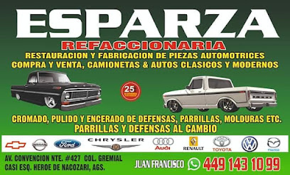 Esparza Refaccionaria en Aguascalientes