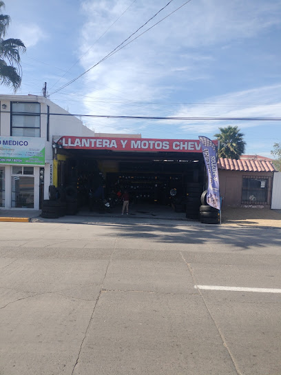 Llantera Chevy y Motocicletas en Playas de Rosarito