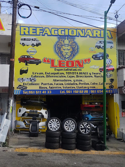 Refaccionaria León (9a. Sur ) en Tuxtla Gutiérrez