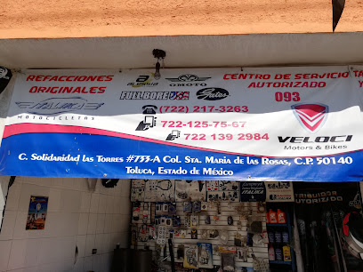Refacciones Italika en Toluca de Lerdo