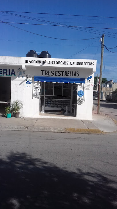 Refaccionaria Electrodoméstica 3 Estrellas en Cancún