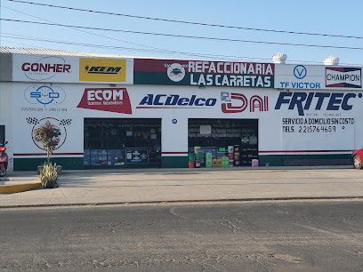 Refaccionaria Las Carretas (Calle 5 de Mayo) en San Andrés Cholula