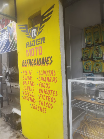 Moto Refacciones Rider en Tuxtepec
