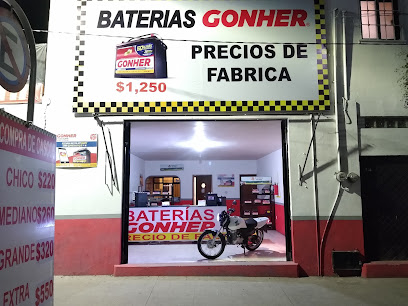 Baterias Gonher Central en San Juan del Río