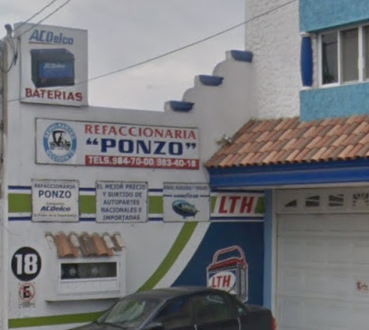 Refaccionaria Ponzo en Mazatlán