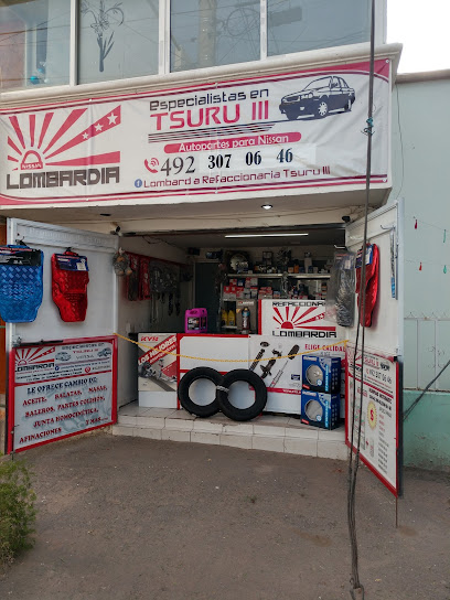 Refaccionaria Lombardia Especialistas en Tsuru III en Zacatecas