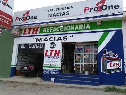 Refaccionaria Macias en Zacatecas